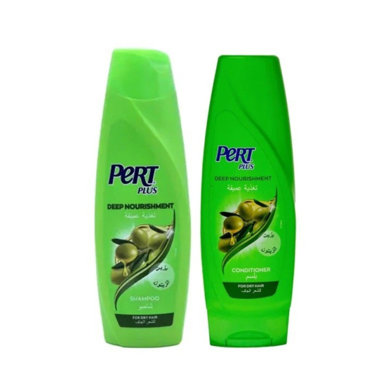 Pert Plus Shampoo Olive 400 ml + Conditioner 360 ml, Pack Of 6