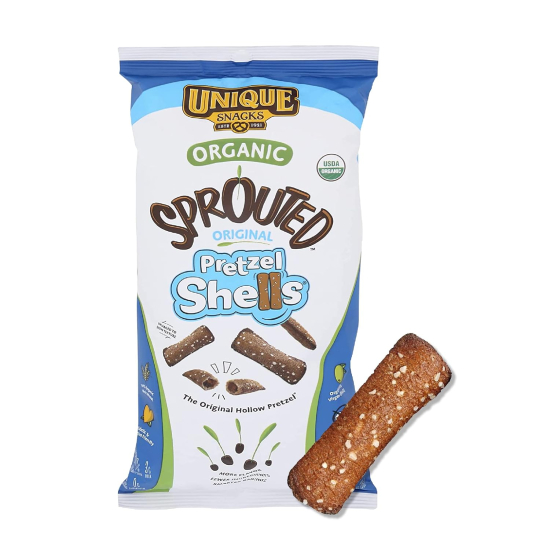 Unique Snacks Organic Sprouted Shells 226g