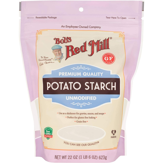 Bob's Red Mill, Potato Starch Unmodified & Gluten Free 623g, Pack Of 6