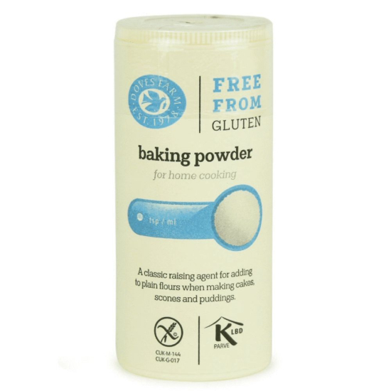 Doves Farm Baking Powder 130g, Gluten Free, Pack Of 12