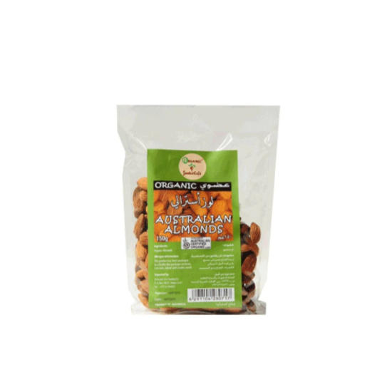 Organic Larder Australian Almonds 150g, Pack Of 6