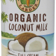 Organic Larder Coconut Milk Full Cream 400 ml, Pack Of 6