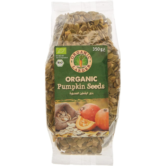 Organic Larder Pumpkin Seed 350g, Vegan, Pack Of 6