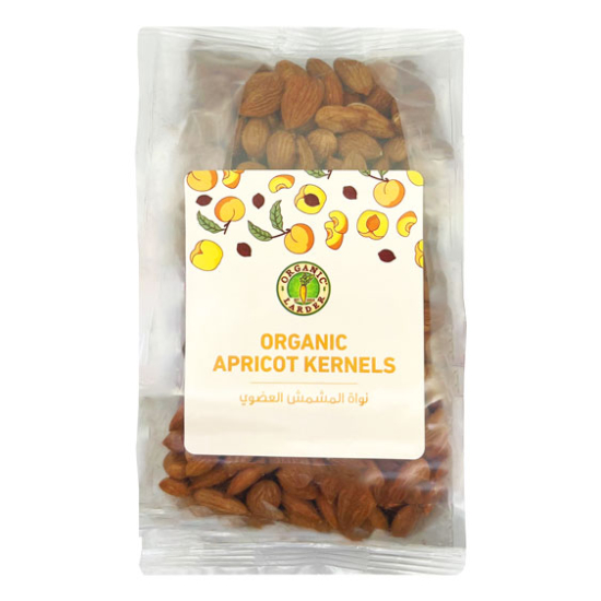 Organic Larder Organic Apricot Kernels 250g, Pack Of 6