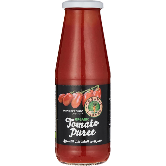 Organic Larder Tomato Puree 700g, Pack Of 12