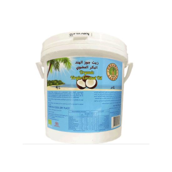 Organic Larder Virgin Coconut Oil 4L, Gluten Free