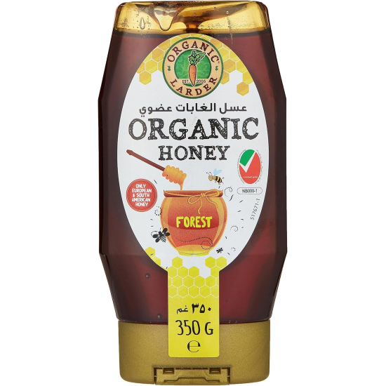 Organic Larder Honey Forest 350g, Pack Of 6