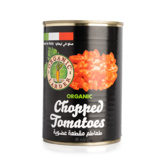 Organic Larder Chopped Tomatoes 400g, Pack Of 12