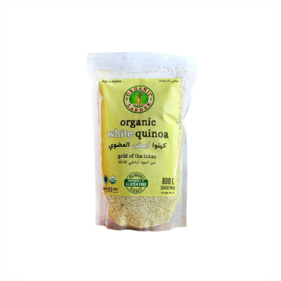 Organic Larder White Quinoa 800g, Gluten Free, Vegan, Pack Of 6