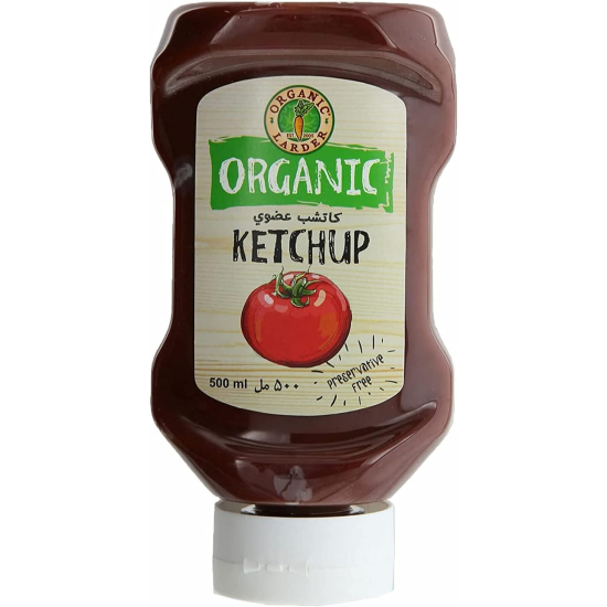 Organic Larder Ketchup 500ml, Gluten Free, Vegan Pack Of 12