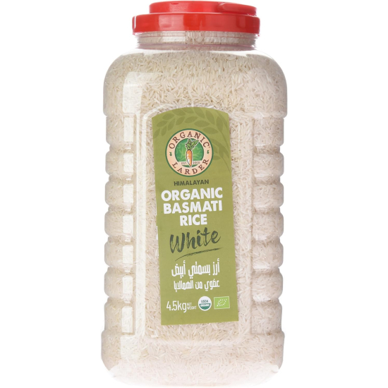 Organic Larder Himalayan Basmati White Rice 4.5kg