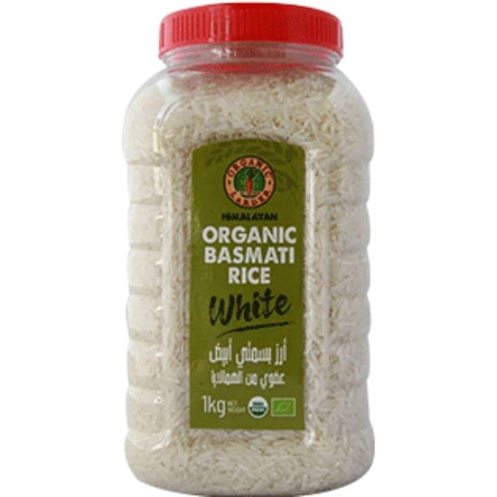 Organic Larder Himalayan Basmati White Rice 1kg, Pack Of 6