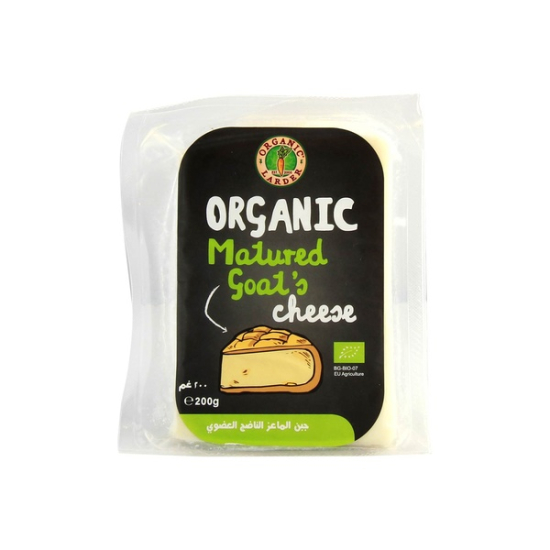 Organic Larder Goat Cheese Matured 200g, Pack Of 6