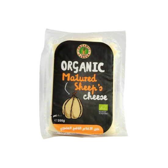 Organic Larder Sheeps Matured Cheese 200g, Pack Of 6