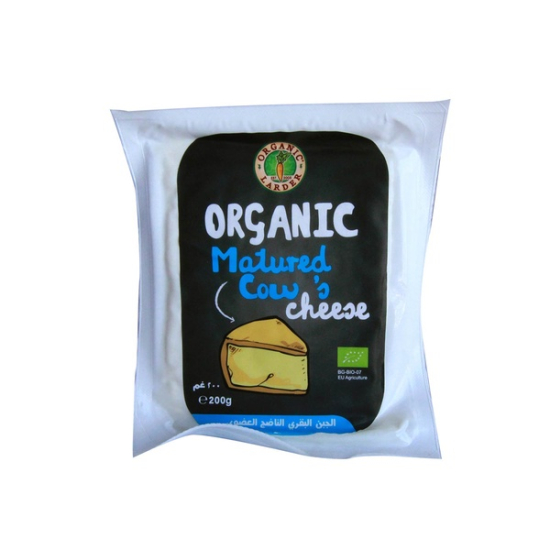 Organic Larder Matured Cows Cheese 200g, Pack Of 6