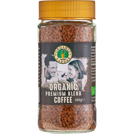 Organic Larder Decaf Premium Blend Coffee 100g, Pack Of 6