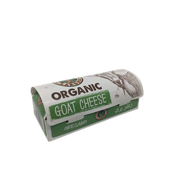 Organic Larder Goat Cheese Oregano 100g, Pack Of 12