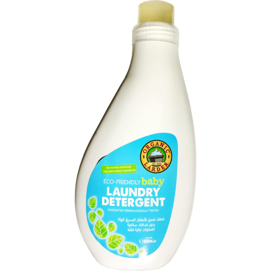 Organic Larder Baby Laundry Detergent 1Ltr, Pack Of 6