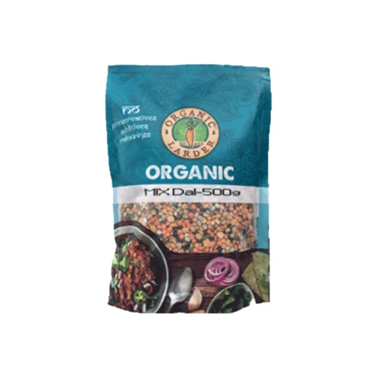 Organic Larder Mix Dal Vegan 500g, Pack Of 12