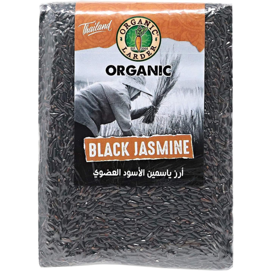 Organic Larder Black Jasmine Rice 1Kg, Pack Of 6