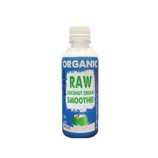 Organic Source Raw Coconut Cream Smoothie 250 ml, Pack Of 12