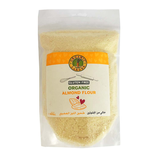 Organic Larder Gluten Free Almond Flour Gluten Free 400g, Pack Of 6