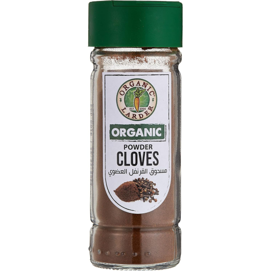 Organic Larder Cloves Powder 40g, Pack Of 12