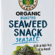 Organic Larder Roasted Seaweed Sea Salt Snack Gluten Free 5g, Pack Of 24