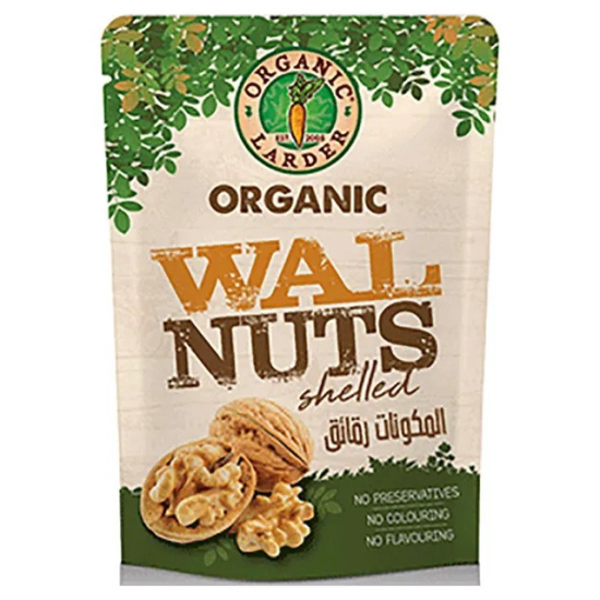 Organic Larder Walnuts Shelled 100g, Pack Of 24