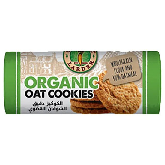 Organic Larder Oat Cookies 300g, Pack Of 10