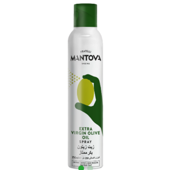 Mantova Organic Extra Virgin Olive Oil Spray 200ml, Pack Of 8