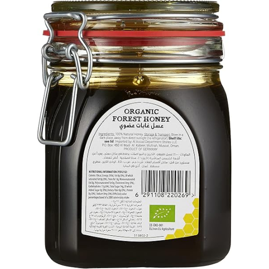 Organic Larder Honey Forest 1kg, Pack Of 2