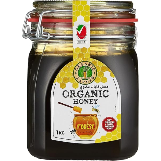 Organic Larder Honey Forest 1kg, Pack Of 2