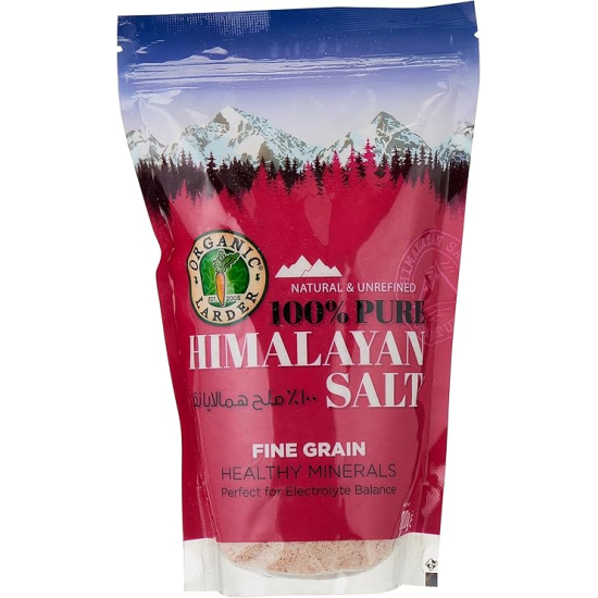 Organic Larder Himalayan Salt Natural and Unrefined 800g, Pack Of 12