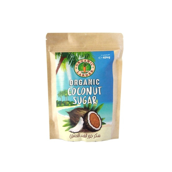 Organic Larder Coconut Sugar 454g, Pack Of 6