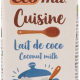 Ecomil Organic Coconut Milk Cooking Cream, Gluten Free, Vegan 200ml, Pack Of 8