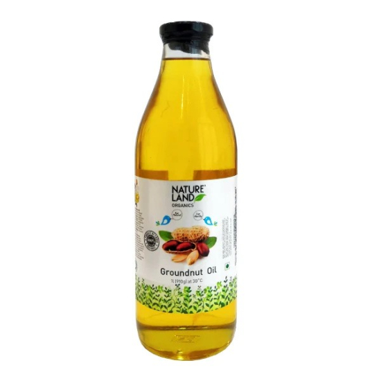 Natureland Organics Groundnut Oil 1 Ltr