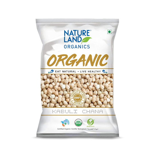 Natureland Organics Kabuli Chana 500g