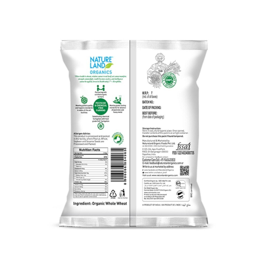 Natureland Organics Wheat Flour 3kg