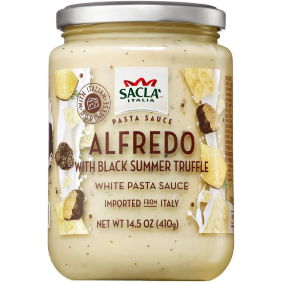 Sacla Alfredo Truffle White Pasta Sauce 410g, Pack Of 6