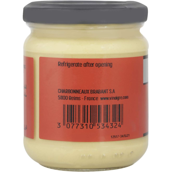 Clovis Dijon Mustard 200g, Pack Of 12