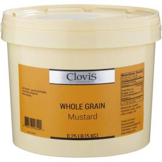 Clovis Whole Grain Mustard 5Kg, Pack Of 2