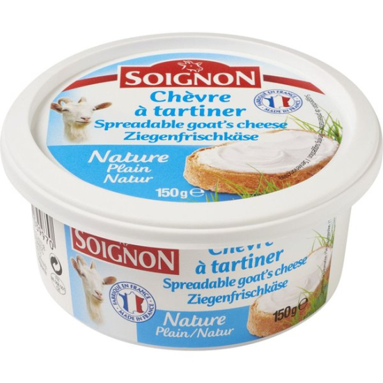 Soignon Goat Cheese Spreadable 150g, Pack Of 6