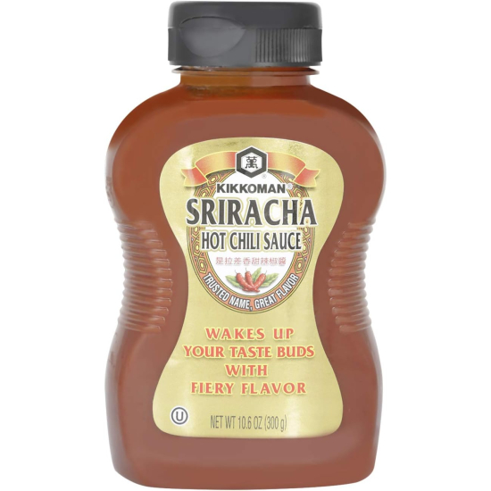 Kikkoman Sriracha Hot Chili Sauce 300g, Pack Of 9