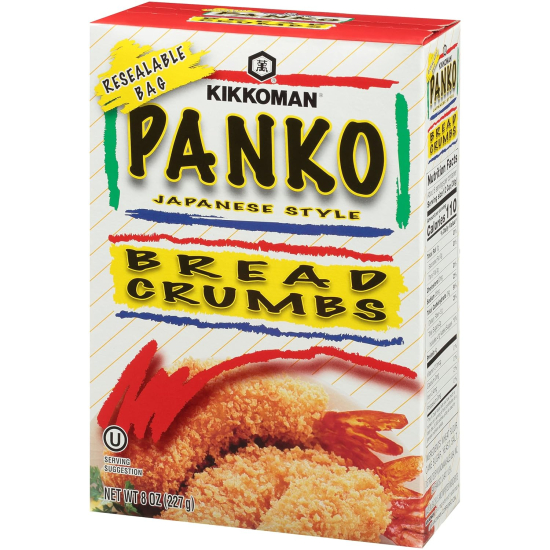 Kikkoman Panko Japanese Style Bread Crumbs 8 Oz, Pack Of 12