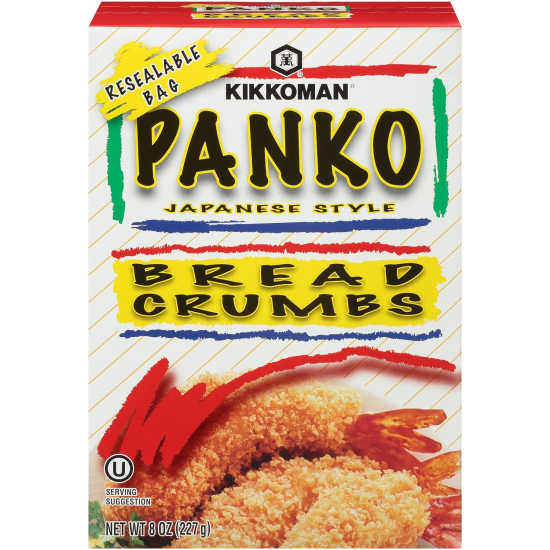 Kikkoman Panko Japanese Style Bread Crumbs 8 Oz, Pack Of 12