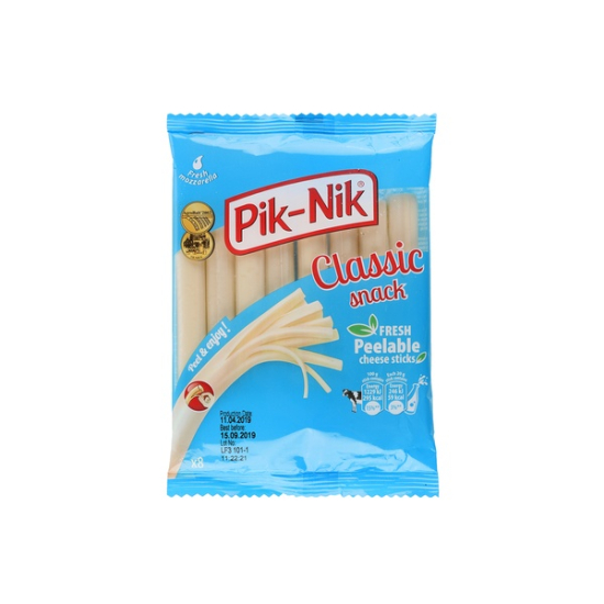 Pik-nik Fresh Peelable Cheese Sticks Classic 160g, Pack Of 10