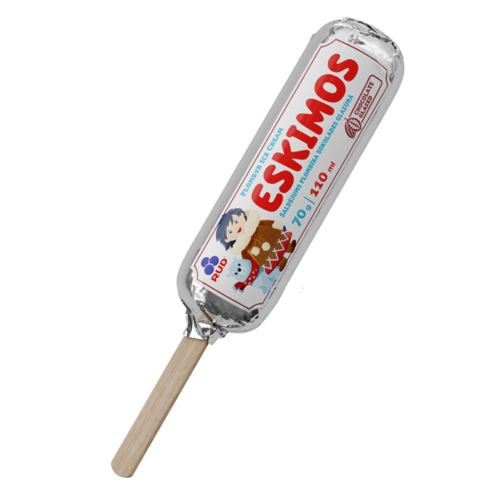 Eskimos Rud Ice Cream Silver Foil 40x70g