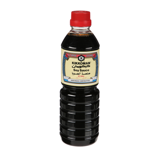 Kikkoman Soy Sauce 600 ml, Pack Of 12