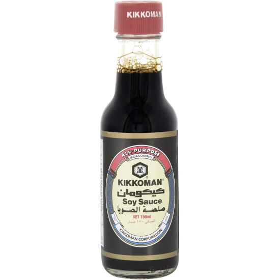 Kikkoman Soy Sauce 150 ml, Pack Of 24